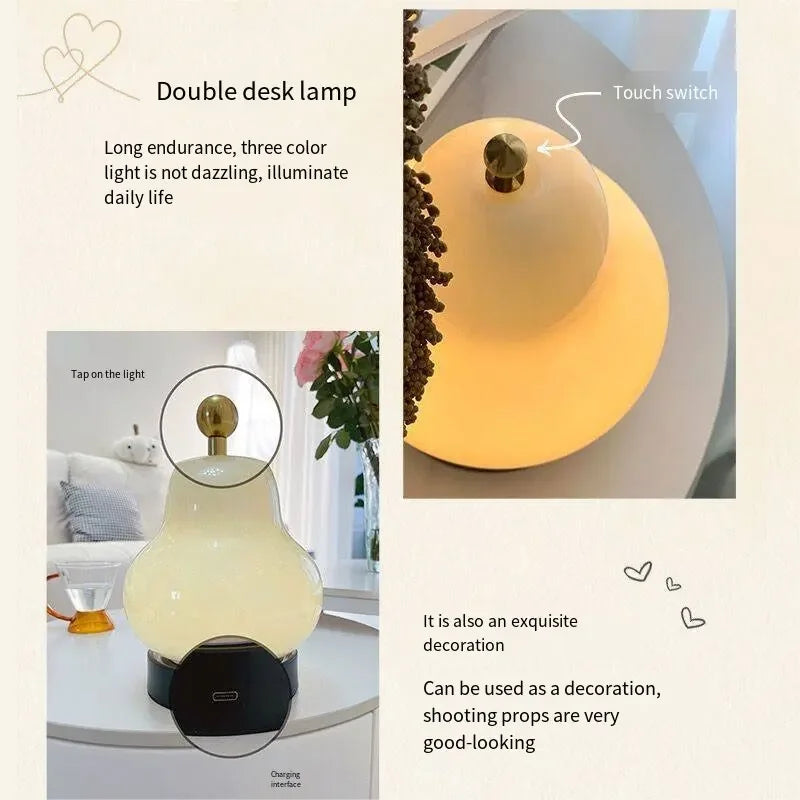 LED Pear Table Lamp