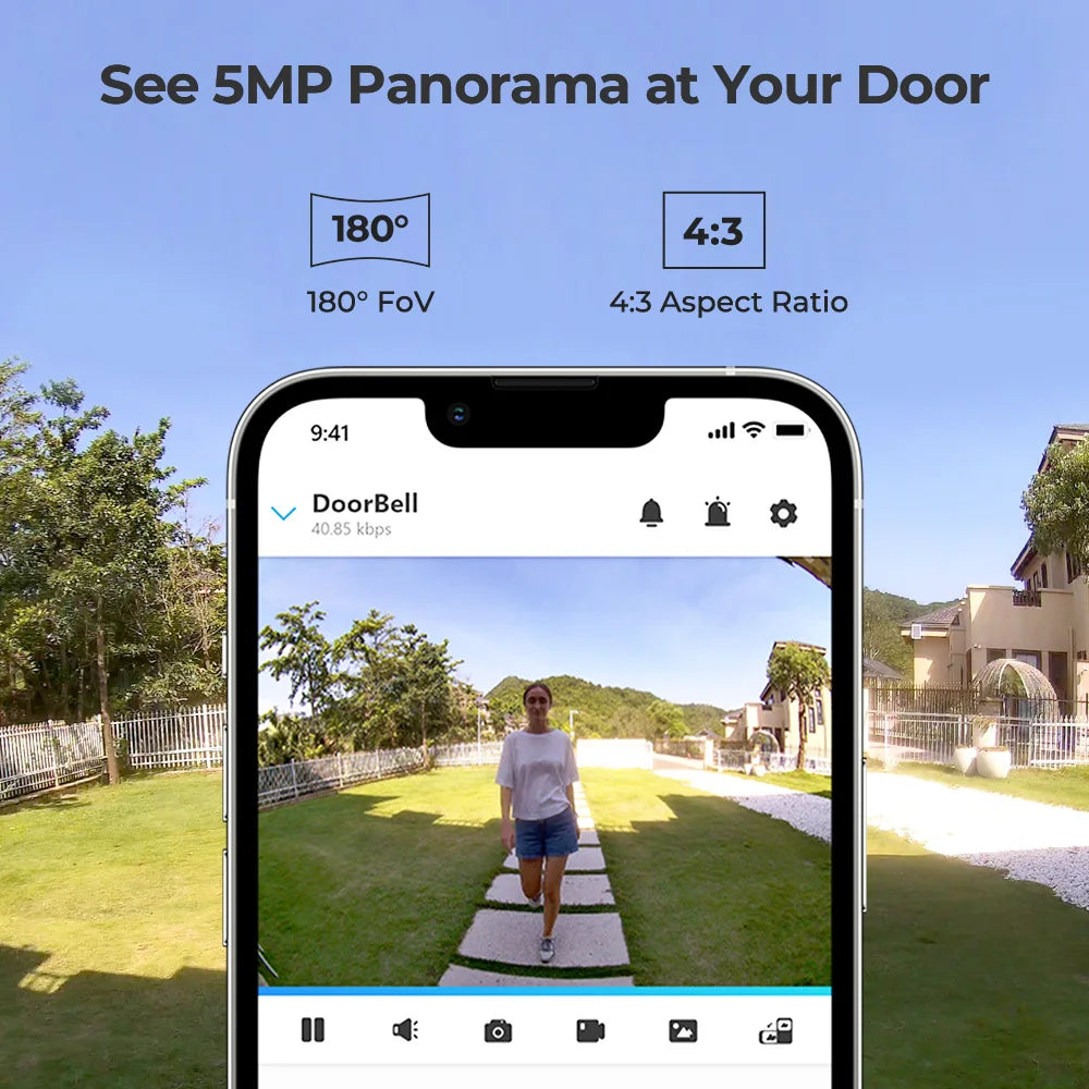 2K+ Video smart Doorbell