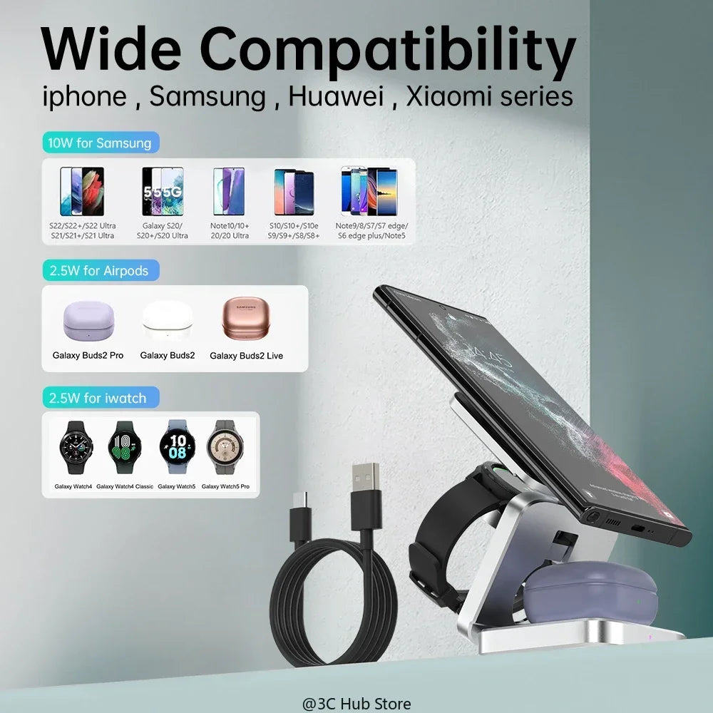 3 in 1 Magsafe Wireless Charger