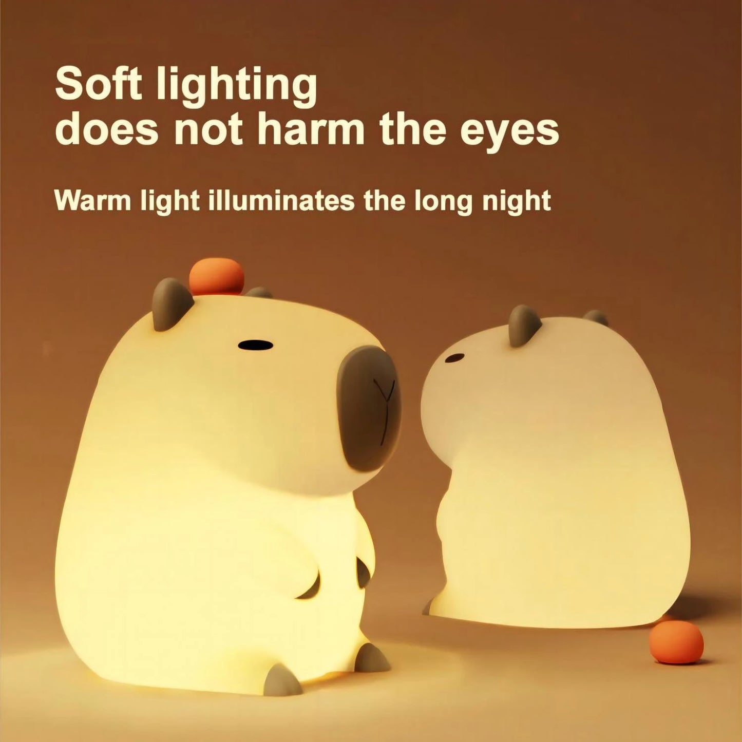 Cute Cartoon Silicone Night Lamp