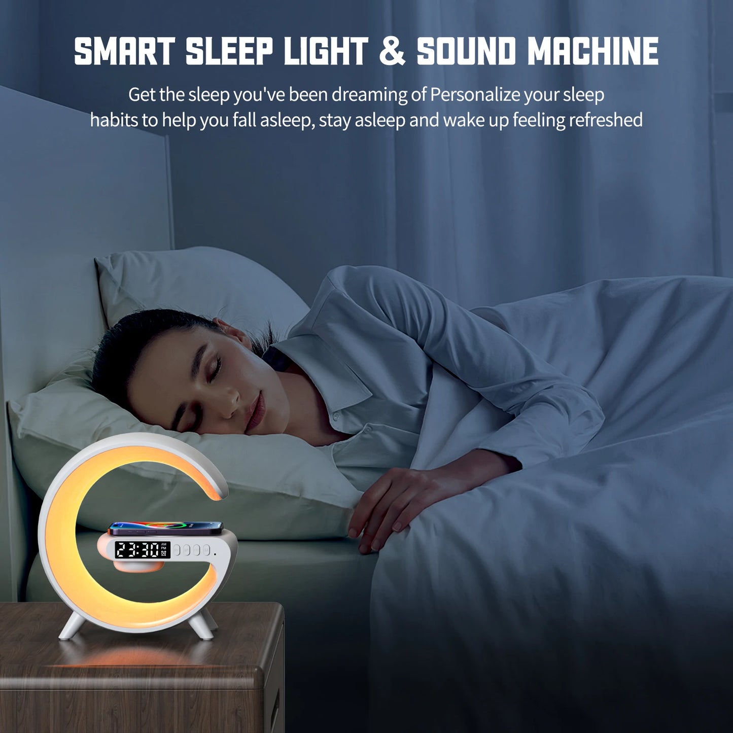 Multifunction Bluetooth Speaker & Lamp
