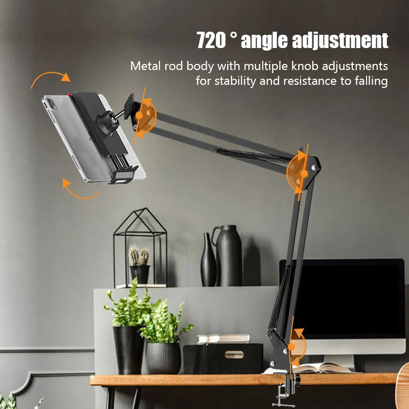 360 Degree Long Arm Phone Holder