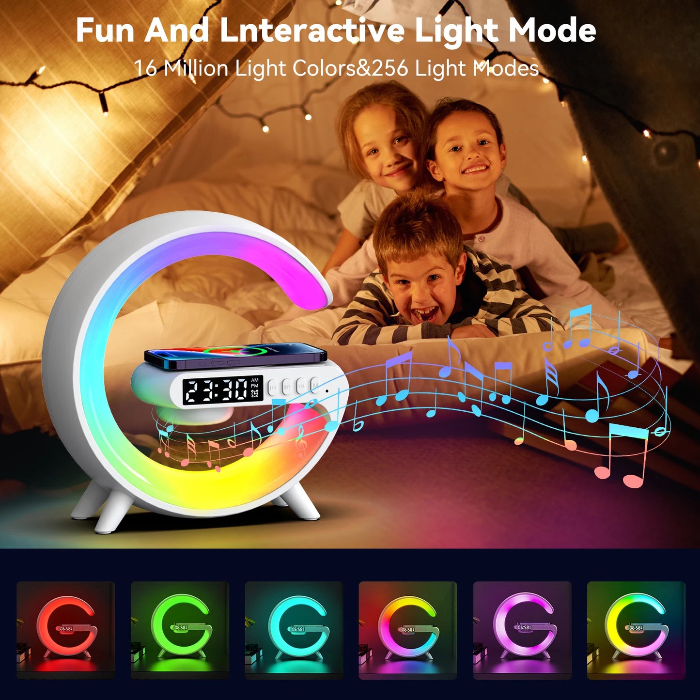 Multifunction Bluetooth Speaker & Lamp