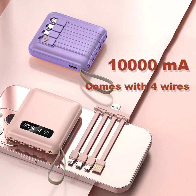 20000mAh Four Cables Power Bank