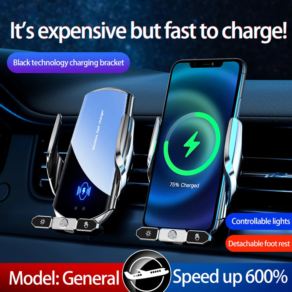 30W Car Wireless Charger and stand