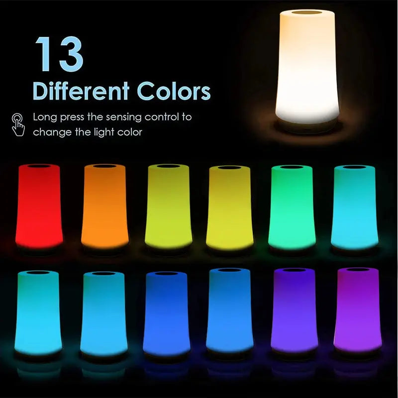 13 Colors Side Table Lamp