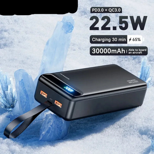 30000 mAh Portable Fast Power bank