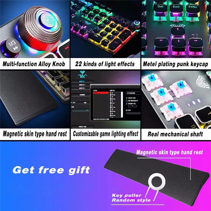 Mechanical Gaming Full Key Keyboard