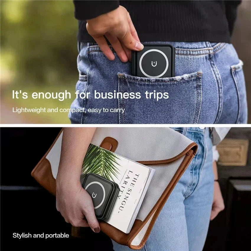 100W 3 in 1 Magnetic Wireless Charger Pad