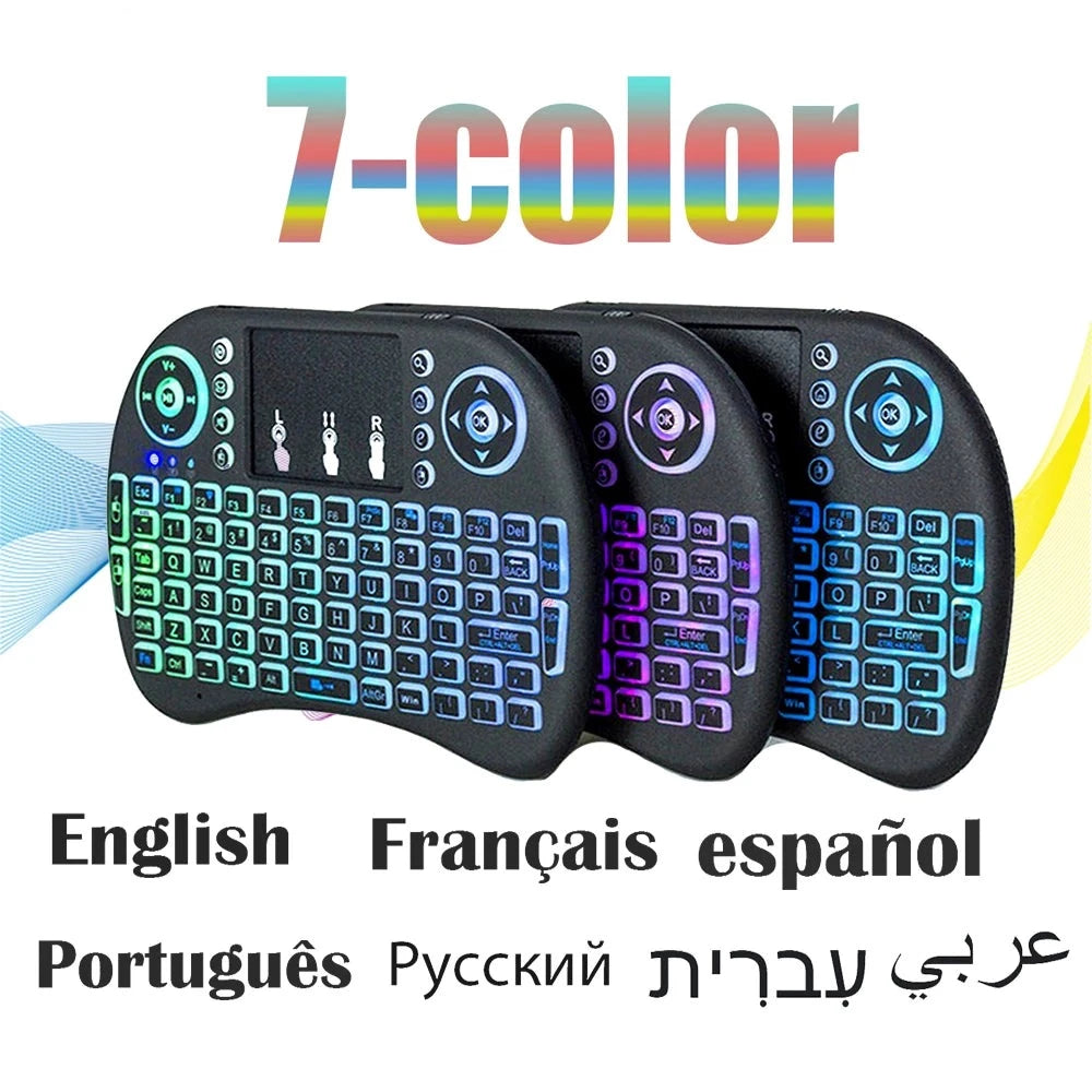 2.4G Air Mouse with Touchpad Keyboard