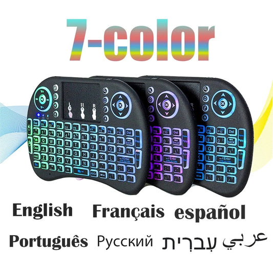 2.4G Air Mouse with Touchpad Keyboard