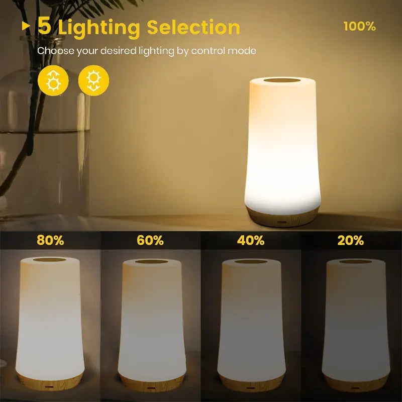 13 Colors Side Table Lamp