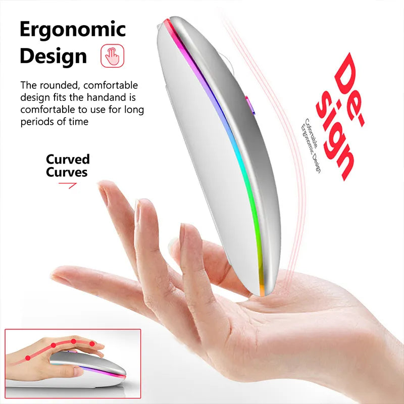 Backlit Ergonomic Gaming Mouse