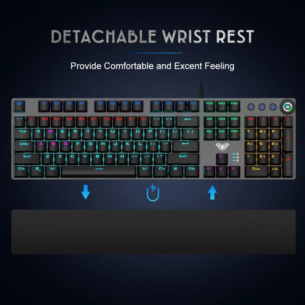 Mechanical Gaming Full Key Keyboard