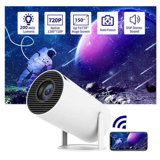 Magcubic HY300 Freestyle Smart Projector: Portable, 4K Support, Dual-Band WiFi & Bluetooth 5.0